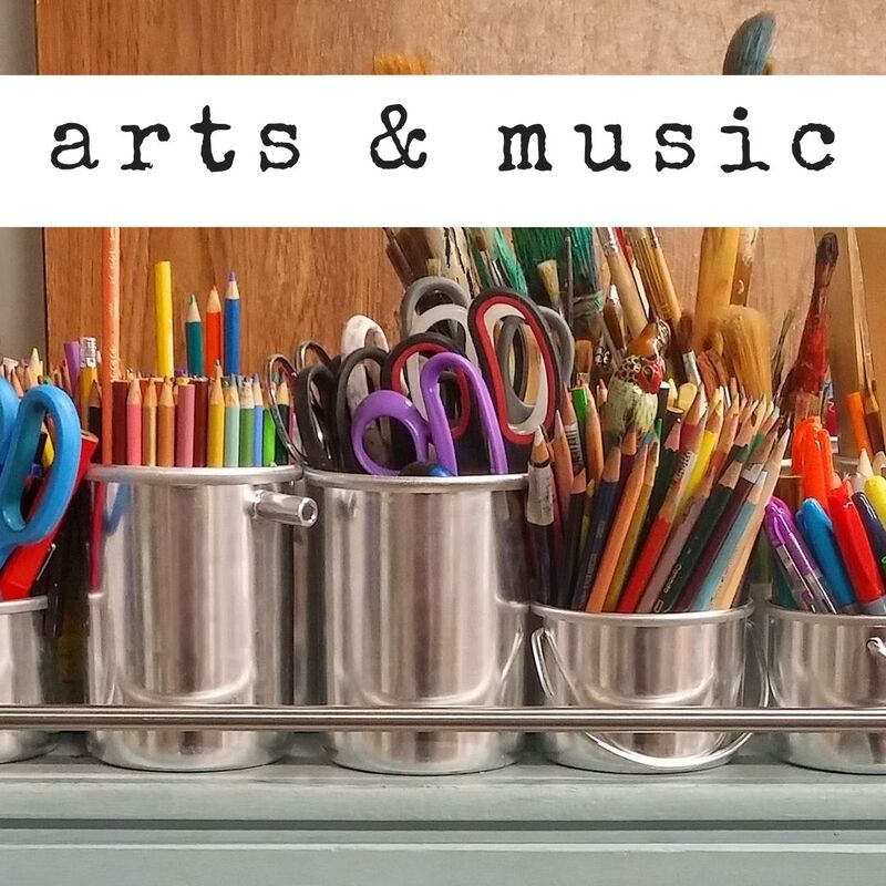 The Coalition for Children Virtual Play and Learn activities for home featuring arts, music, theatre, dance, singing, museums, colors, drawing, painting, shapes, musical instruments, crafts