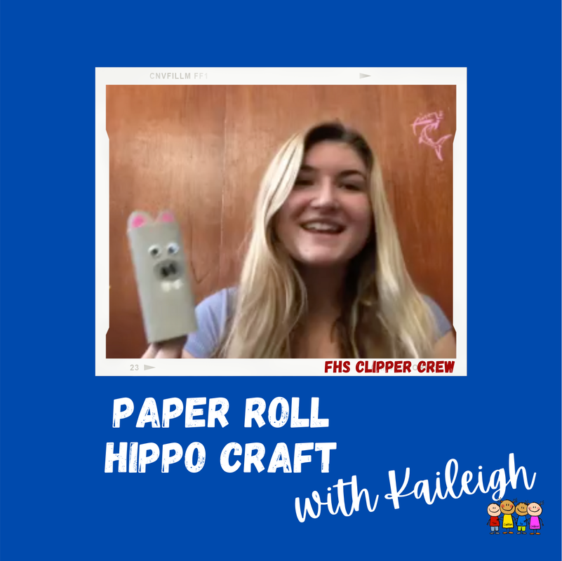 Learn how to make a Hippo Paper Tube Craft with FHS Clipper Crew member Kaileigh from Falmouth High School. 
