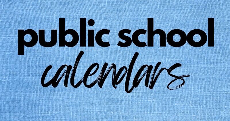 Falmouth public schools calendar, Mashpee public schools calendar